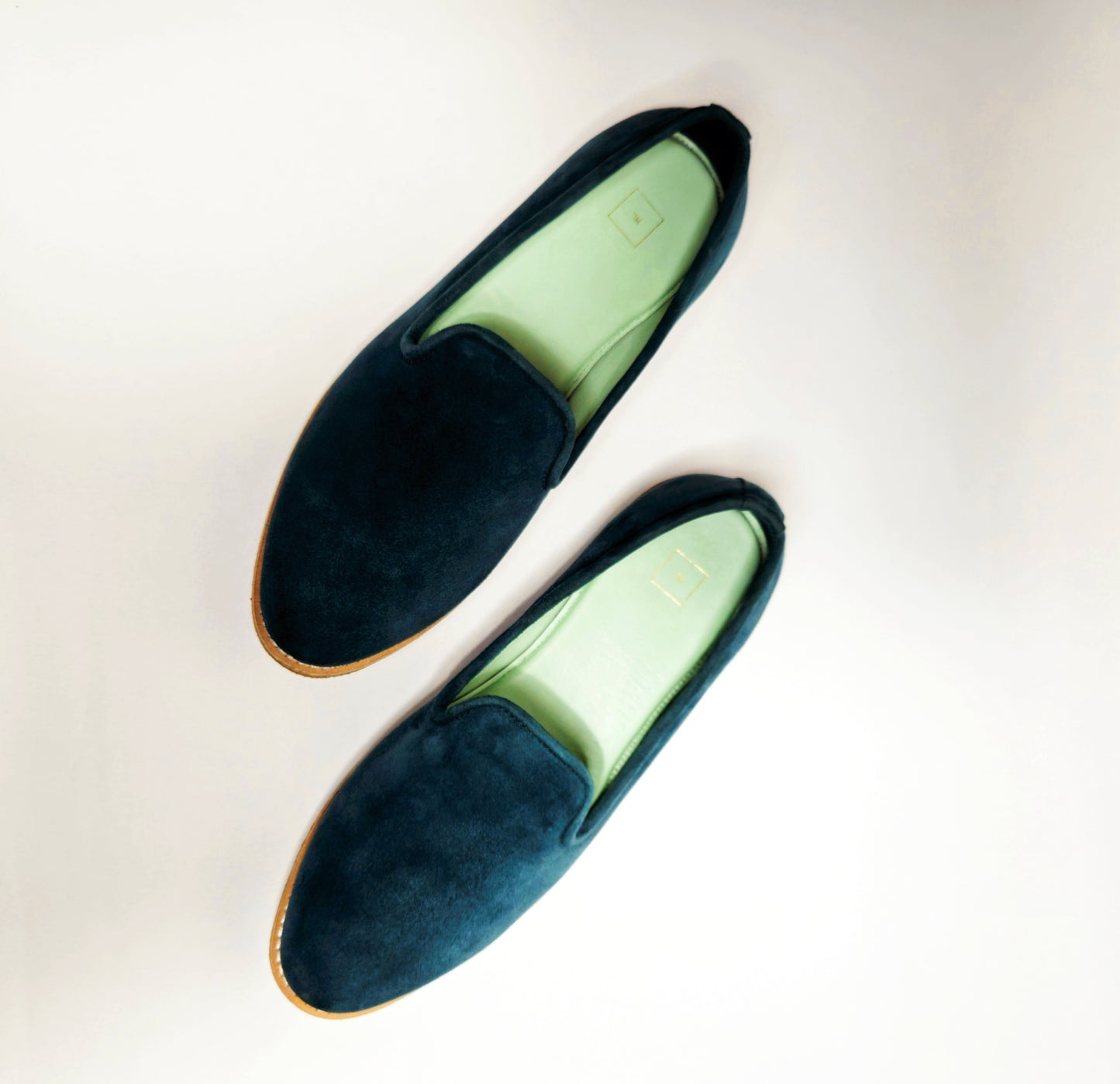 Mens Kiaan Jutti Slip On Rainforest Green K2 Suede