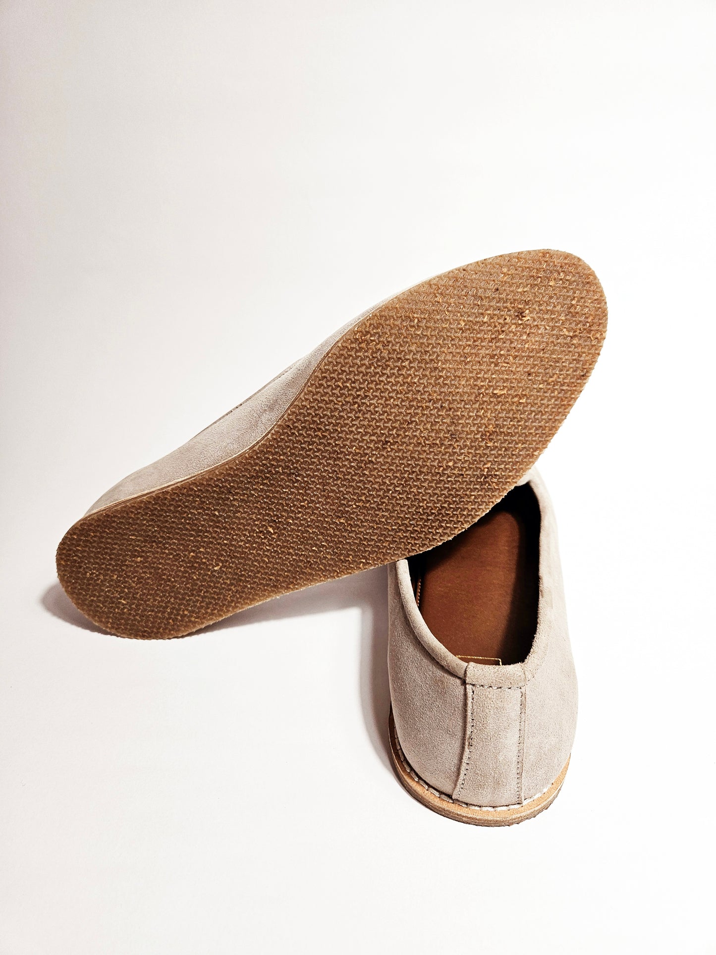 Mens Kiaan Jutti Slip On Off White Clay K2 Suede