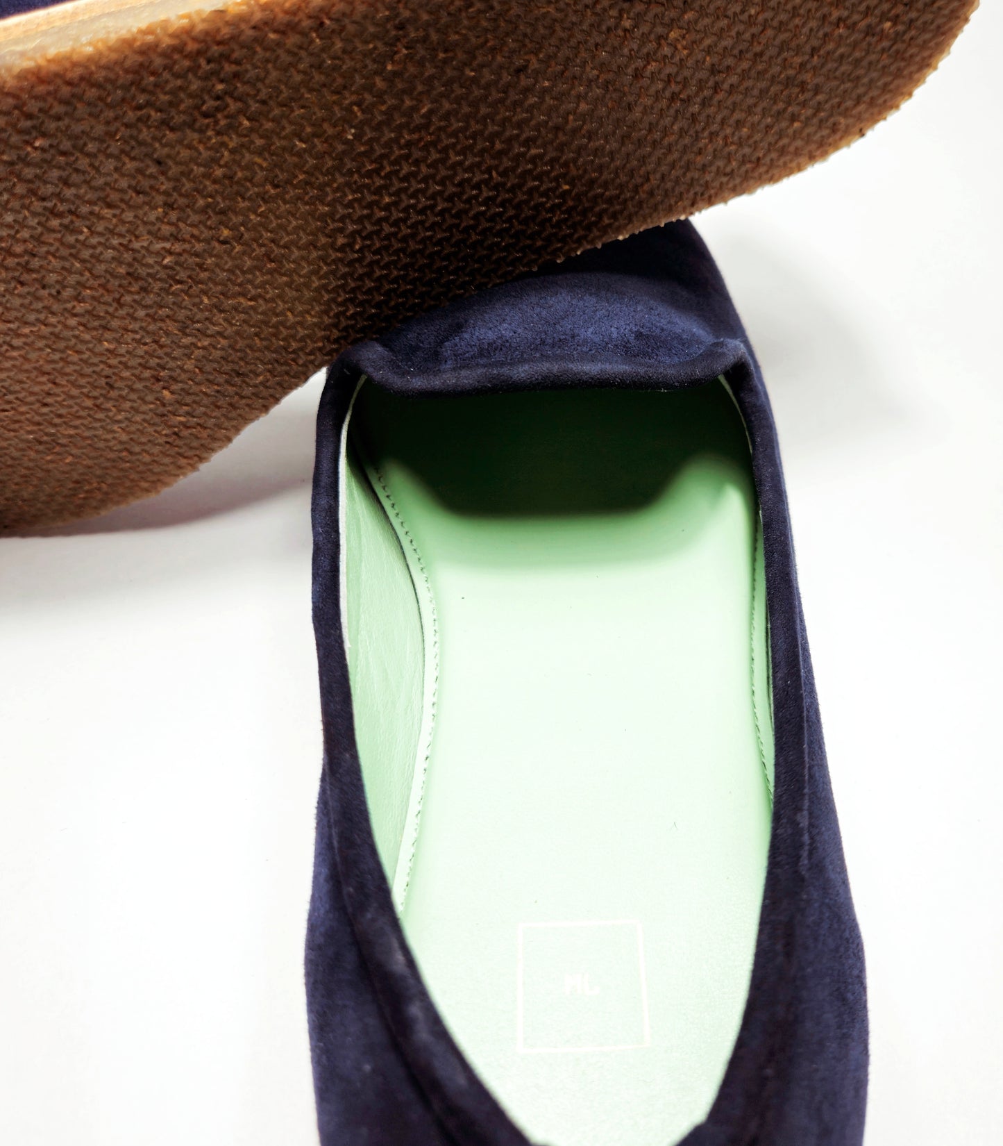 Mens Kiaan Jutti Slip On Midnight Blue K2 Suede