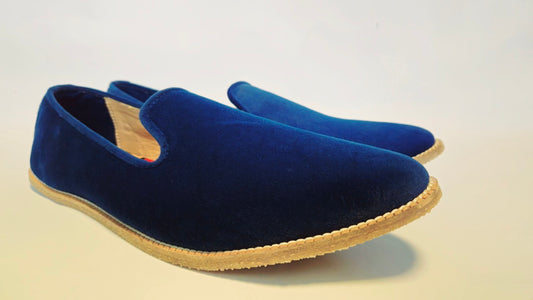 Mens Kiaan Jutti Slip-on Park Lane Blue K3 Velvet
