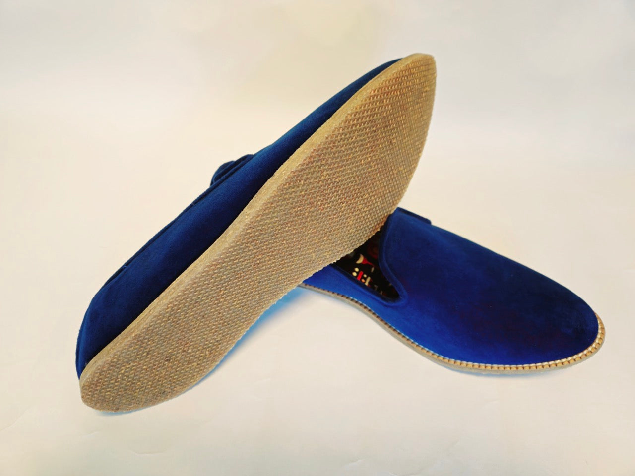 Mens Kiaan Jutti Slip-on Park Lane Blue K3 Velvet