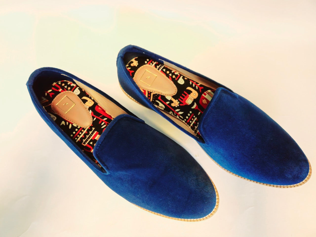 Mens Kiaan Jutti Slip-on Park Lane Blue K3 Velvet