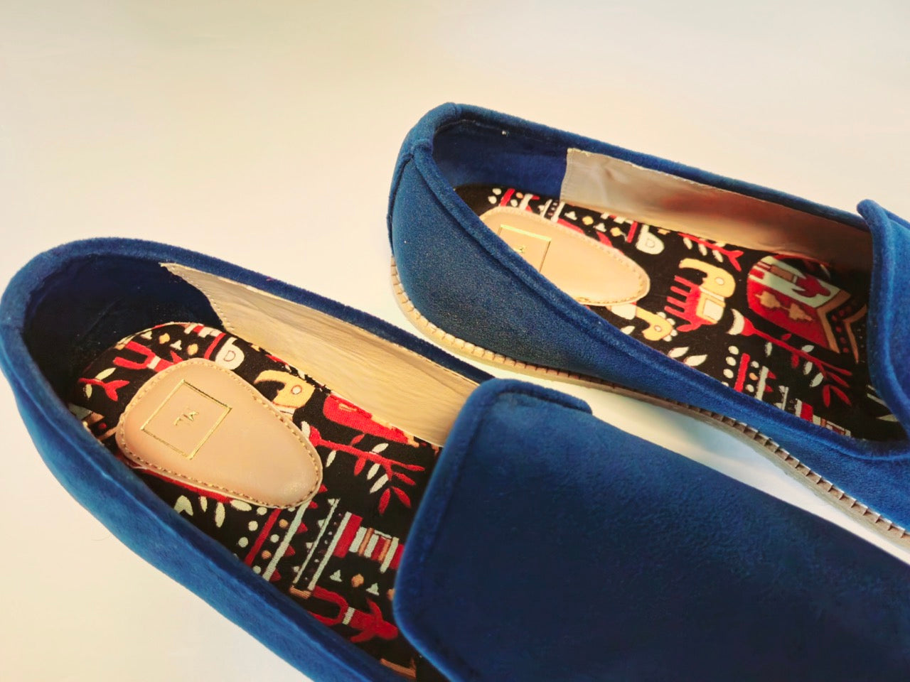 Mens Kiaan Jutti Slip-on Park Lane Blue K3 Velvet