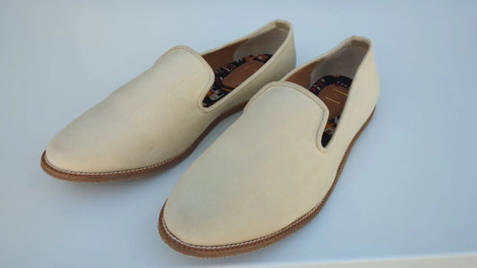 Mens Kiaan Jutti Slip-on Elephant Tusk Ivory K3 Velvet