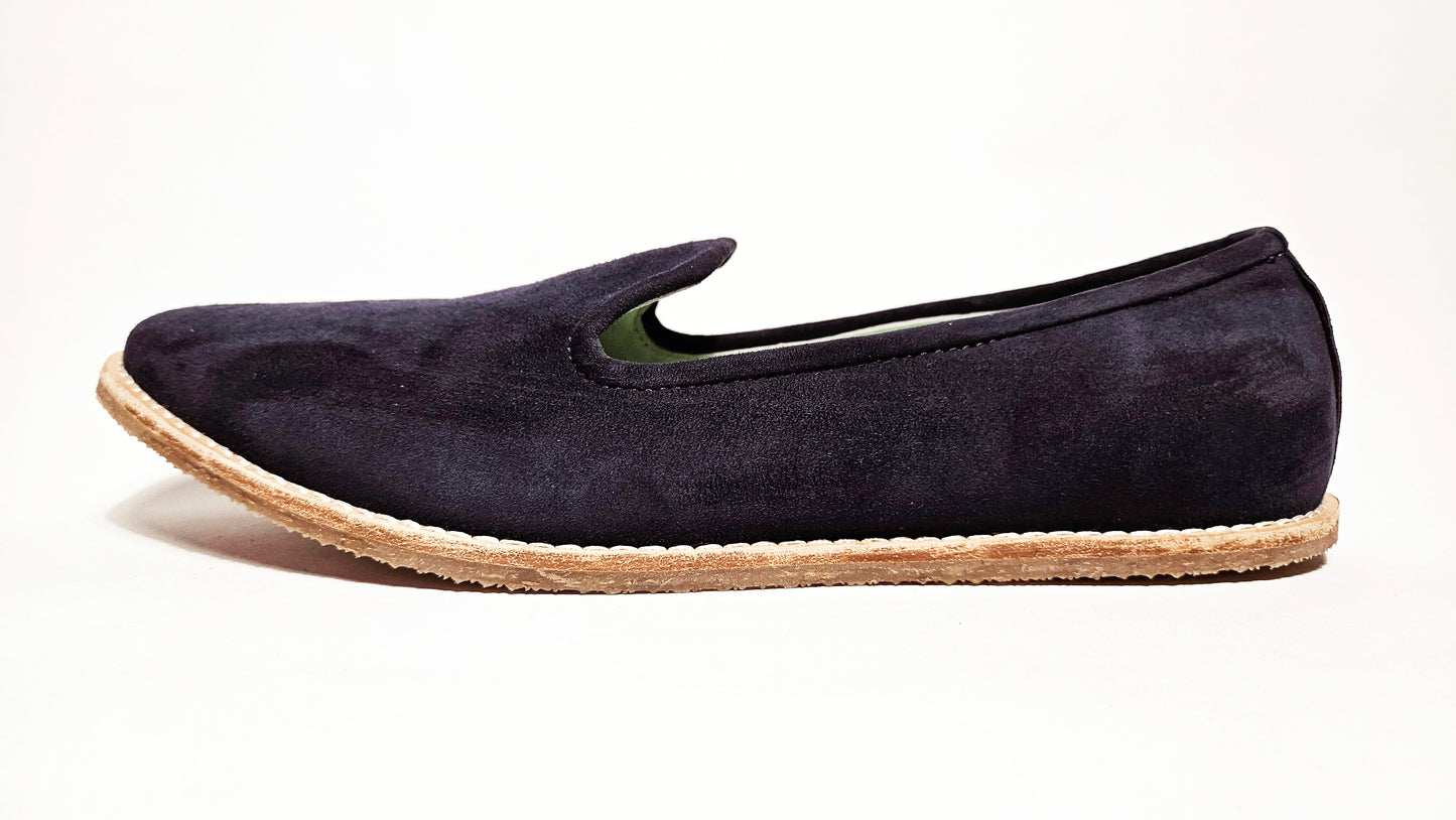 ML K2 KIAAN SEUDE FLAT SLIPPER JUTTI NAVY SHOES 2025 MUMBAILADS