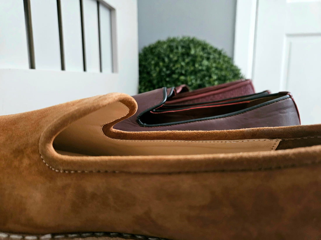Men’s Indian footwear guide comparing juttis, mojaris, khussas, Kolhapuris and modern slip-on shoes