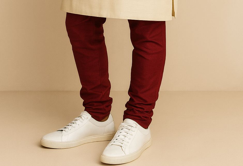 Men’s shoes styled with kurtas, sherwanis, bandhgalas and modern Indian outfits