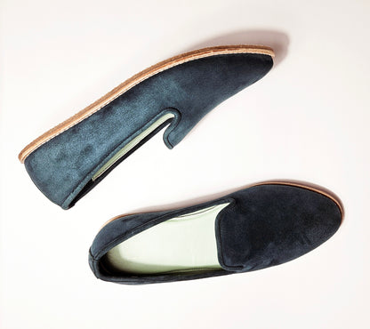 Mens Kiaan Jutti Slip On Rainforest Green K2 Suede