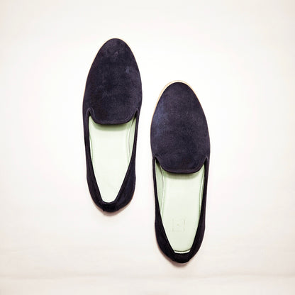 Mens Kiaan Jutti Slip On Midnight Blue K2 Suede