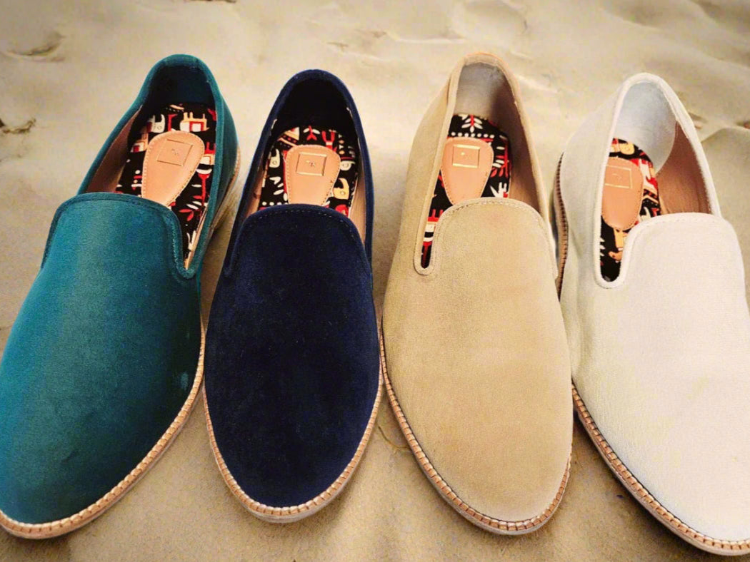 K3 KIAAN VELVET FLAT SLIPPER JUTTI COLLECTION SHOES 2025