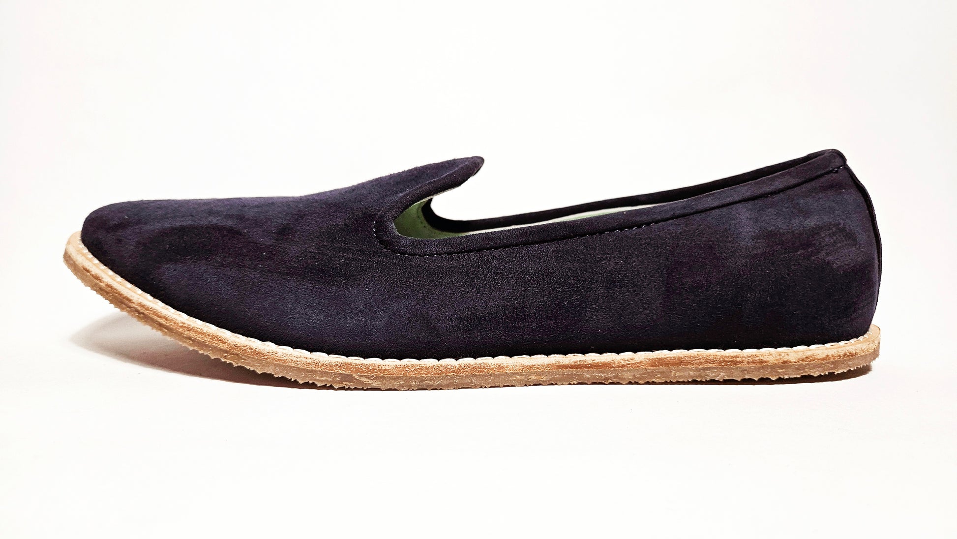 ML K2 KIAAN SEUDE FLAT SLIPPER JUTTI NAVY SHOES 2025 MUMBAILADS