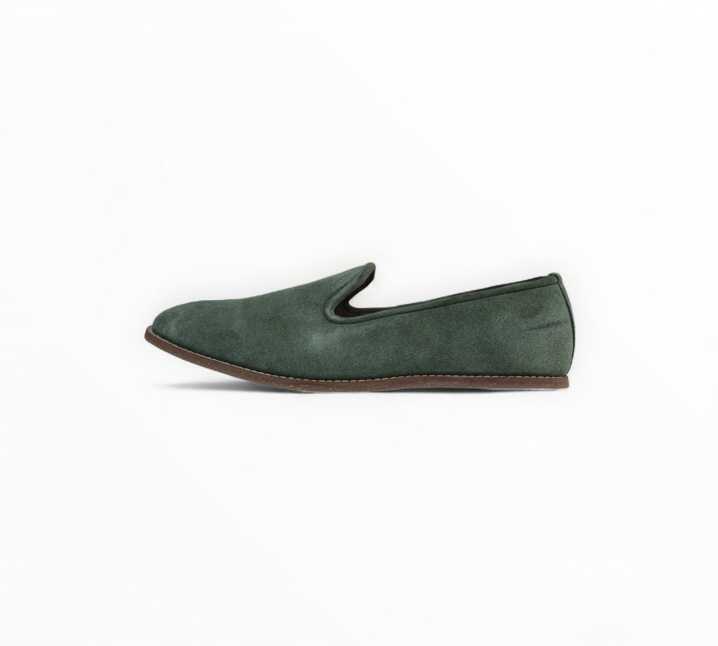 MumbaiLads Mens Kiaan K2 Slip-on Jutti Footwear Green Suede