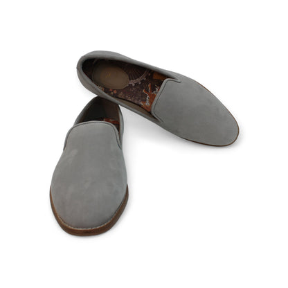 MumbaiLads Mens Kiaan K2 Slip-on Jutti Footwear Grey Suede