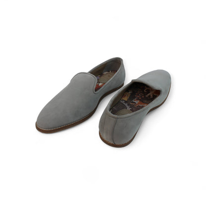 MumbaiLads Mens Kiaan K2 Slip-on Jutti Footwear Grey Suede