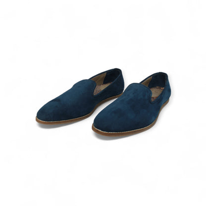 MumbaiLads Mens Kiaan K2 Slip-on Jutti Footwear Blue Suede