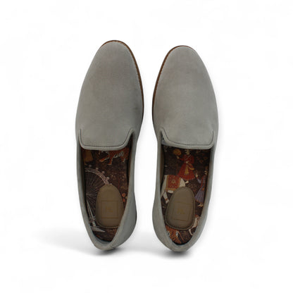 MumbaiLads Mens Kiaan K2 Slip-on Jutti Footwear Grey Suede