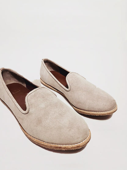 Mens Kiaan Jutti Slip On Off White Clay K2 Suede
